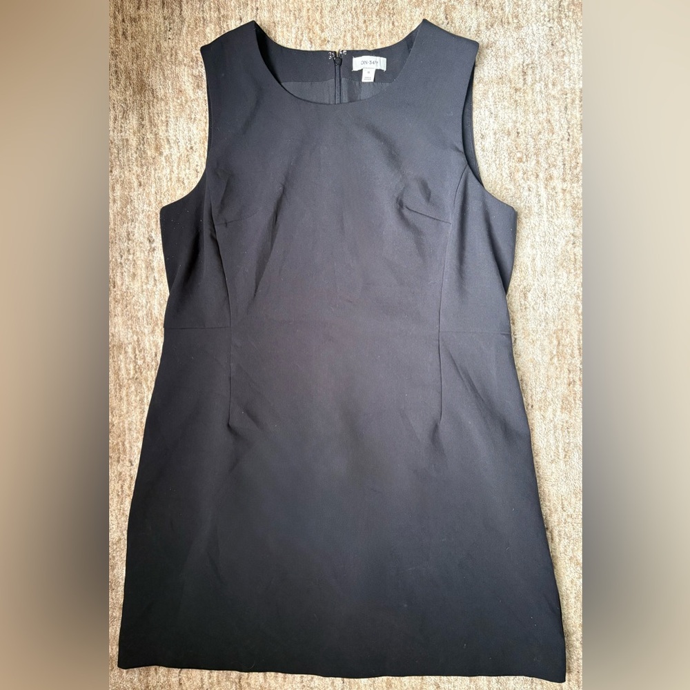Elegant Black Sleeveless Dress